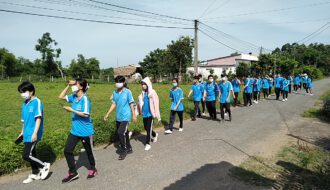 Cầu Ngang: Tổ chức Chương trình “Mỗi thanh niên 10.000 bước chân mỗi ngày” hưởng ứng ngày chạy Olympic vì sức khỏe toàn dân