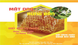 Sản phẩm OCOP Cầu Ngang: Mật ong rừng bần của HSX Nguyễn Văn Bao, xã Mỹ Long Nam, huyện Cầu Ngang, tỉnh Trà Vinh